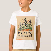 Mitt Nacke i Skogen Basic T-Shirt (Kids)
