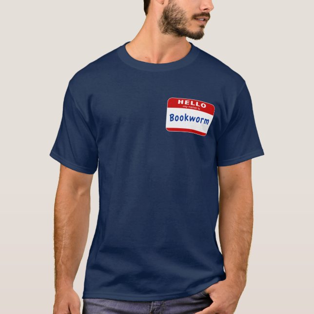 Mitt namn är bokmalen tee (Framsida)