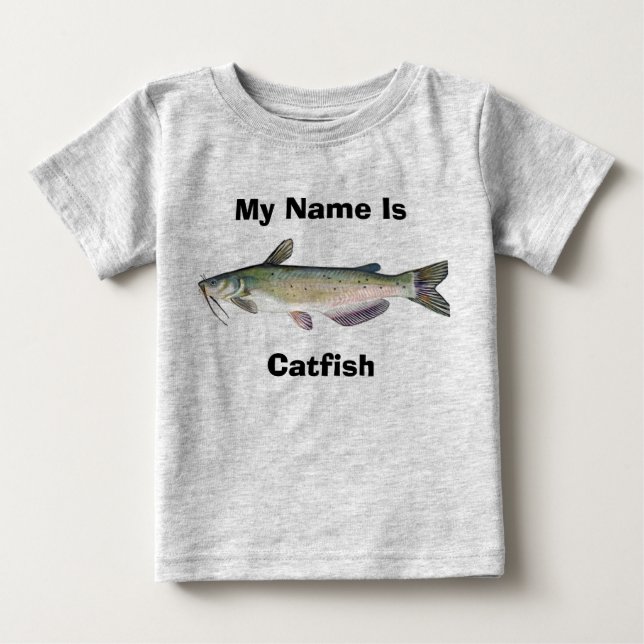 Mitt namn är, havskatten tee shirt (Framsida)