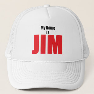 Mitt namn är Jim Truckerkeps