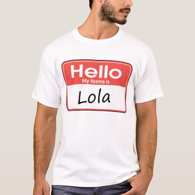 Mitt namn är Lola Tee (Framsida)