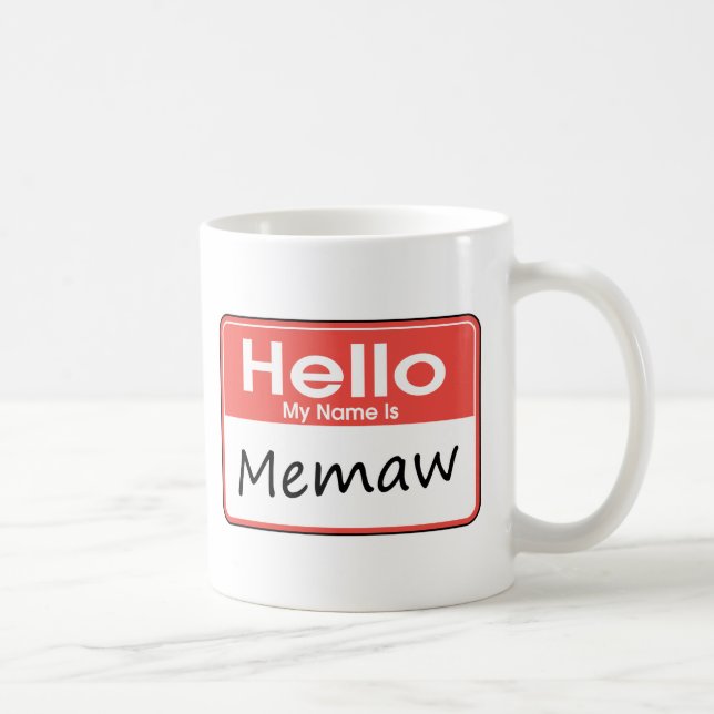 Mitt namn är Memaw Kaffemugg (Höger)