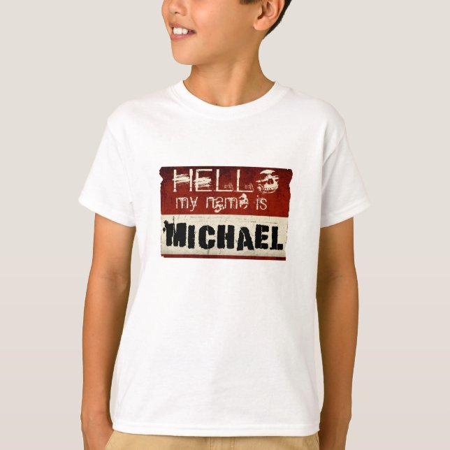 Mitt namn är Michael ungar Tröja (Framsida)