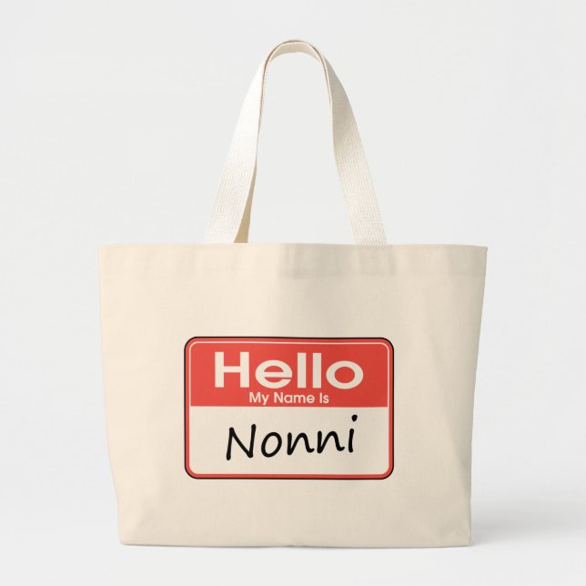 Mitt namn är Nonni Jumbo Tygkasse (Framsidan)