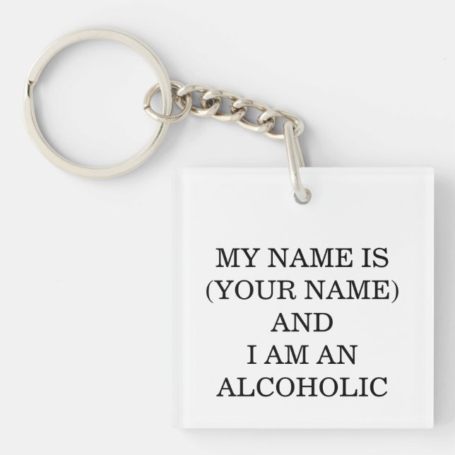 Mitt namn är... Och jag är alkoholist (Framsidan)
