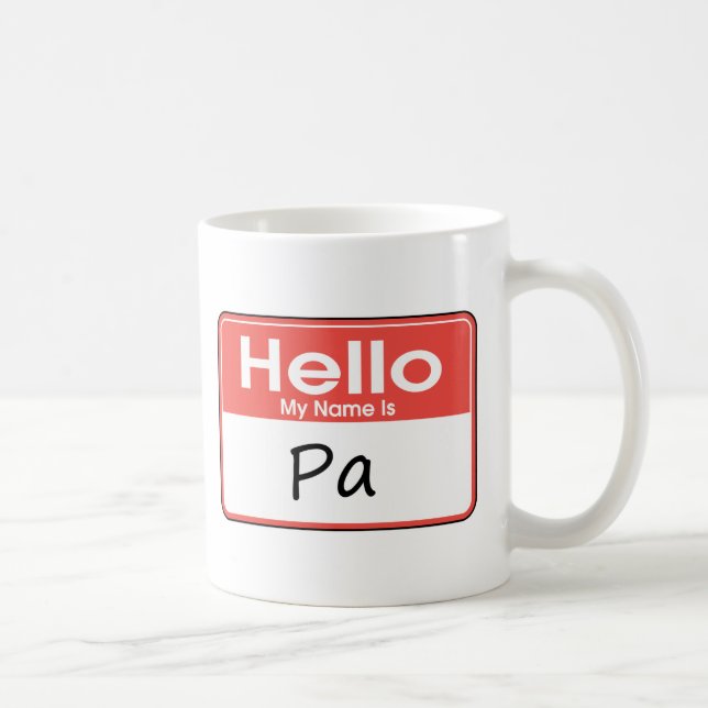 Mitt namn är Pa Kaffemugg (Höger)