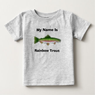 Mitt namn är, regnbågeforellen tee shirt