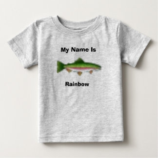 Mitt namn är, regnbågen t-shirt