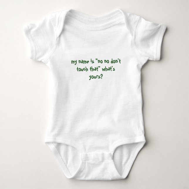 mitt namn är t-shirt (Framsida)