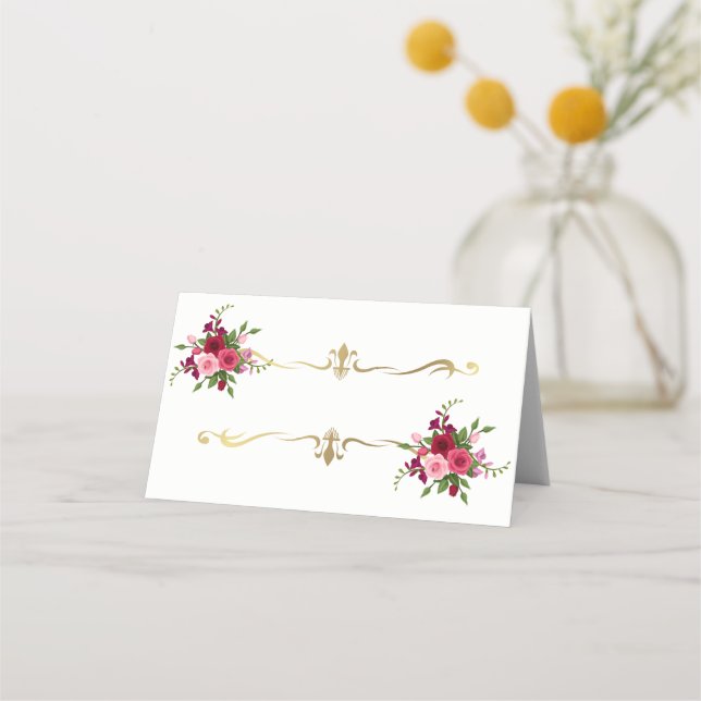 Mitt Namn-platskort Placeringskort (Framsida)