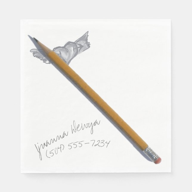 Mitt nummer LUNCHEON NAPKIN Pappersservett (Framsidan)