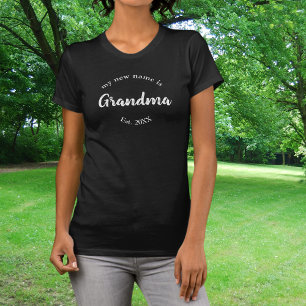 Mitt Nya Namn Är Mormor Est T Shirt