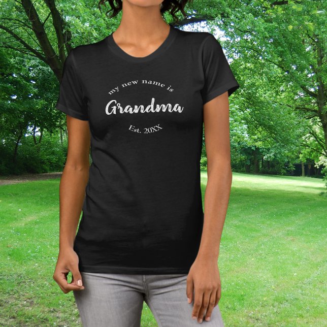 Mitt Nya Namn Är Mormor Est T Shirt (Skapare uppladdad)