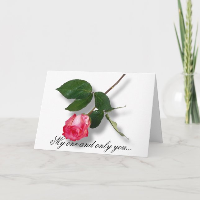 Mitt och dig endast… helgkort (Framsida)