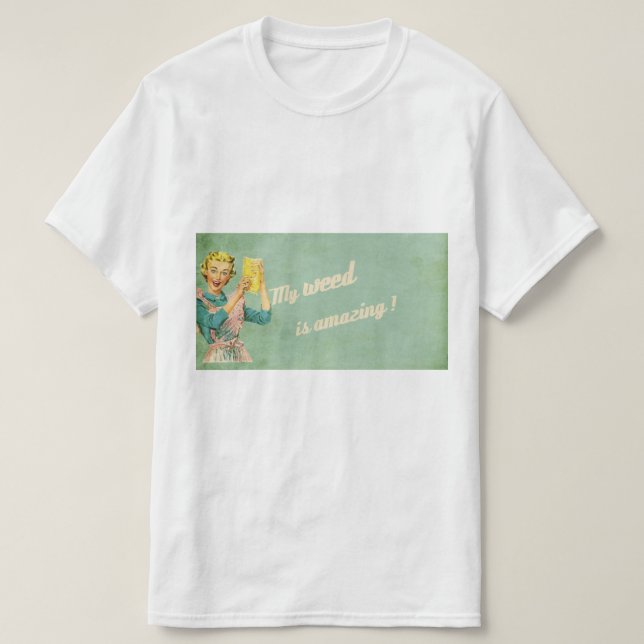 Mitt ogräs förbluffar t-shirt (Design framsida)