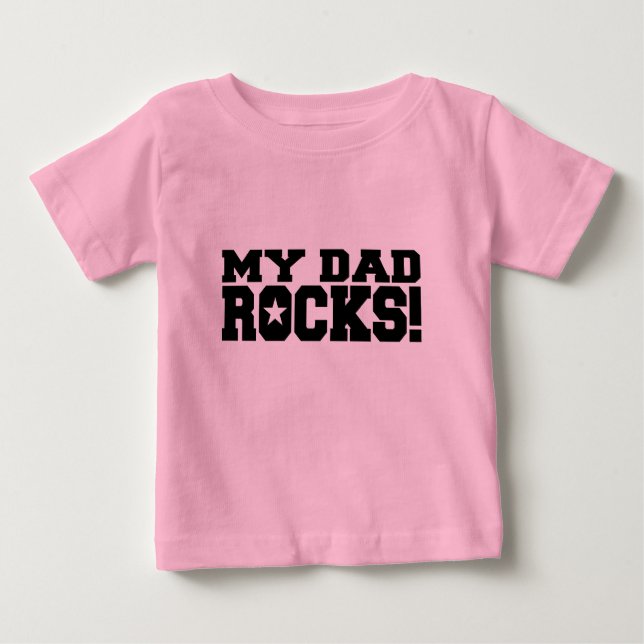 Mitt Pappa Sten! Tee Shirt (Framsida)
