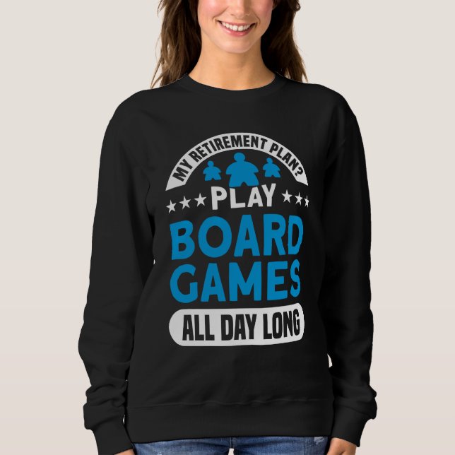 mitt pensionsplans brädspel spelplan brädspelsfant t shirt (Framsida)