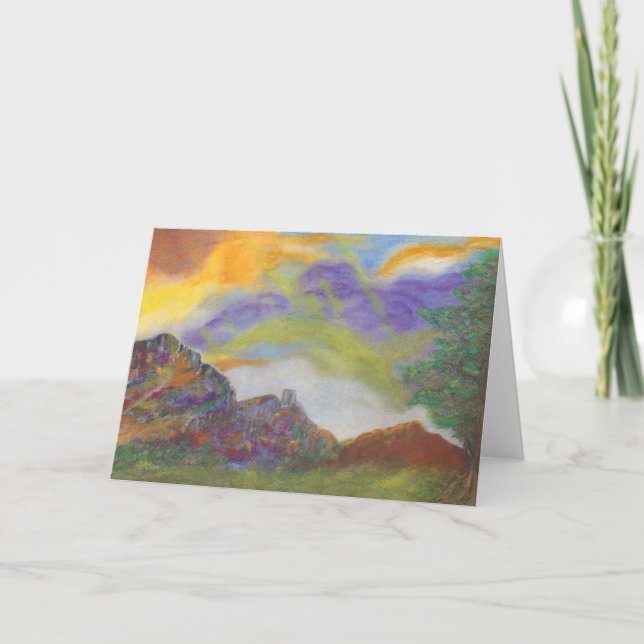 Mitt planethälsningkort kort (Framsida)