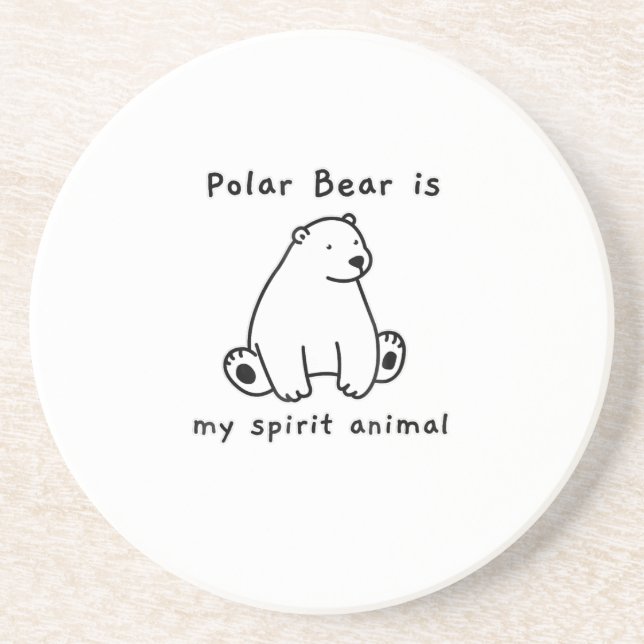 Mitt Polar Bear är mitt andningsben Älskare Underlägg (Framsidan)