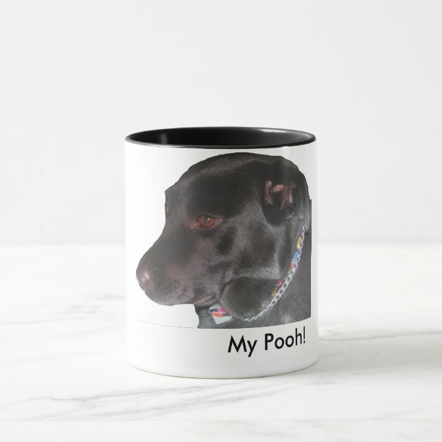 Mitt Pooh, 11 uns Ringermugg Mugg (Center)