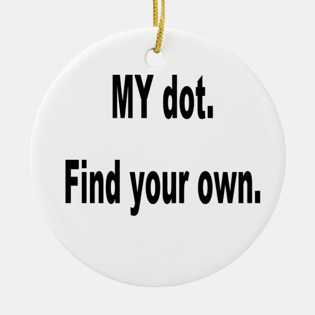 MITT pricka. Finna ditt eget! Kår som marscherar Julgransprydnad Keramik (Framsidan)