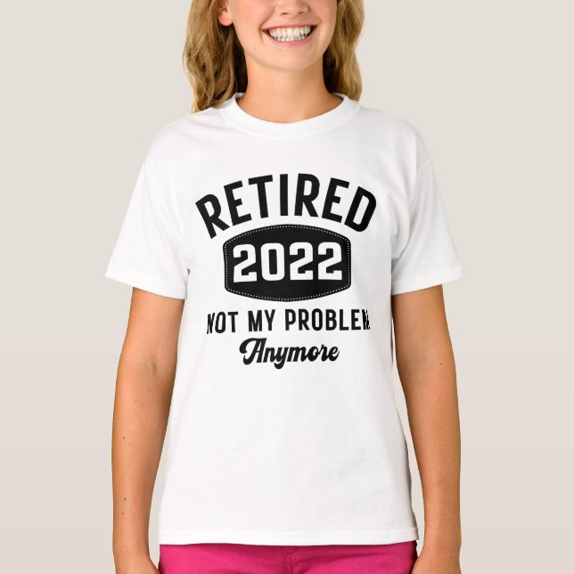 Mitt problem är inte längre löst 2022 t shirt (Framsida)