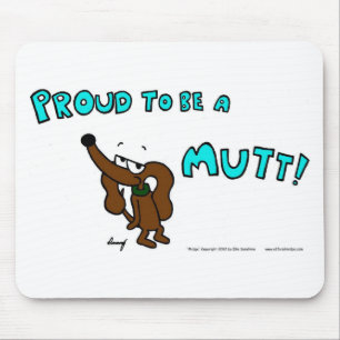 MITT PROUMENT FÖR ATT VARA MUTT Mousepad Musmatta