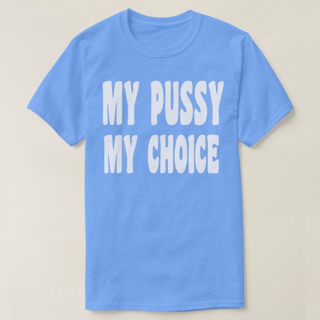 Mitt pussy mitt val t shirt (Design framsida)