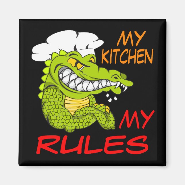 Mitt Regler, Alligator Chef, Black Magnet (Framsidan)