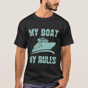 Mitt Regler kapten Yacht Sail Fishing Bass S T Shirt