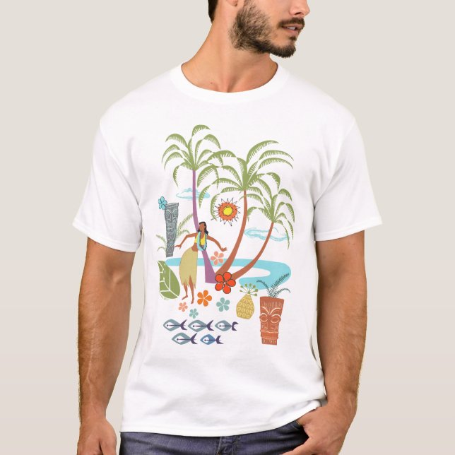 Mitt- Retro århundradehawaiibo T Shirt (Framsida)