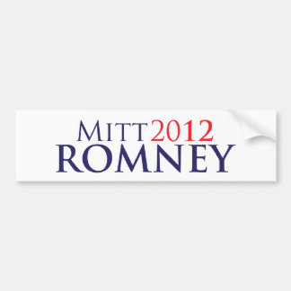 Mitt Romney 2012 Bildekal