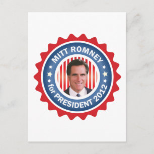 Mitt Romney 2012 för USA:s president Vykort