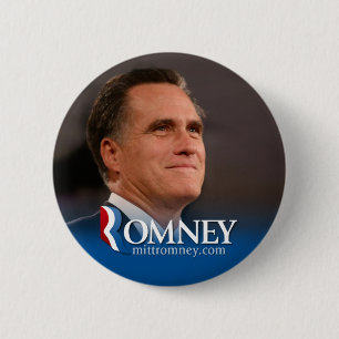 Mitt Romney 2012 - fotoåtergivning Knapp