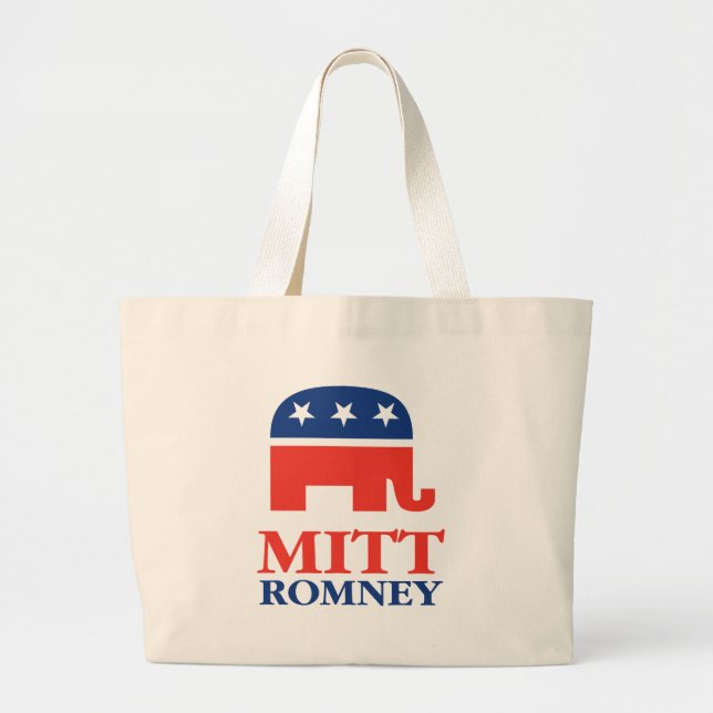 Mitt Romney 2012 Jumbo Tygkasse (Framsidan)