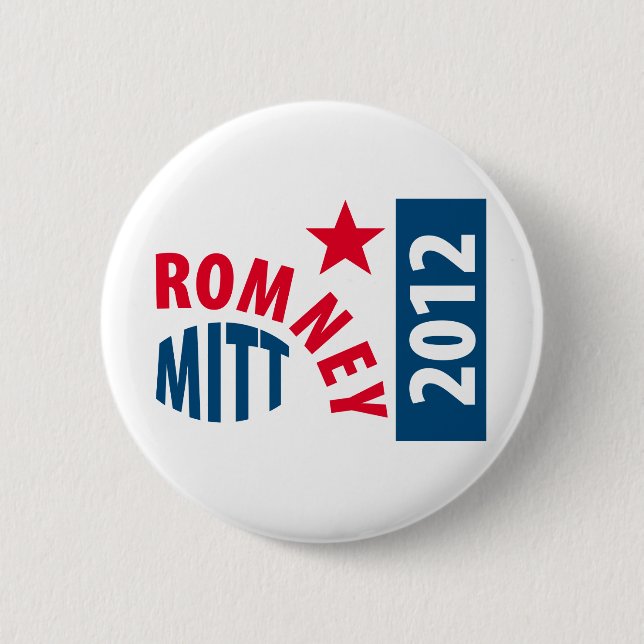 Mitt Romney 2012 Knapp (Framsida)