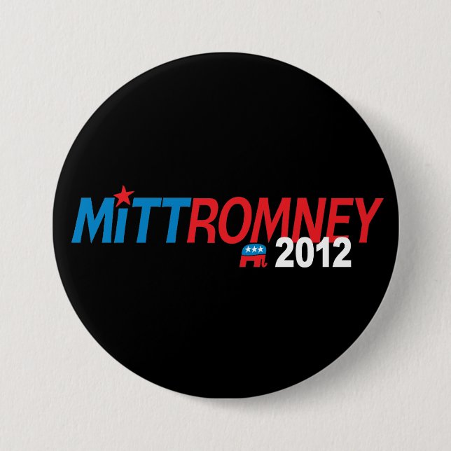 Mitt Romney 2012 Knapp (Framsida)