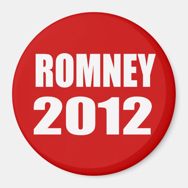 MITT ROMNEY 2012 MAGNET (Framsidan)