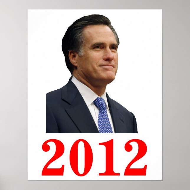 Mitt Romney 2012 Poster (Framsidan)