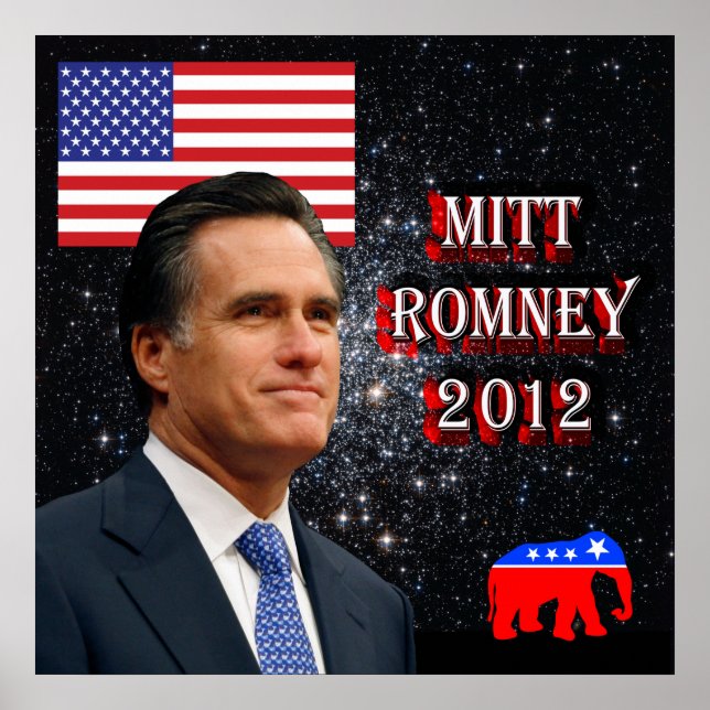 Mitt Romney 2012 Poster (Framsidan)