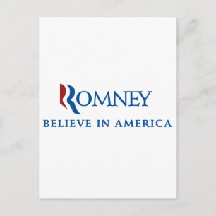 Mitt Romney 2012 Vykort