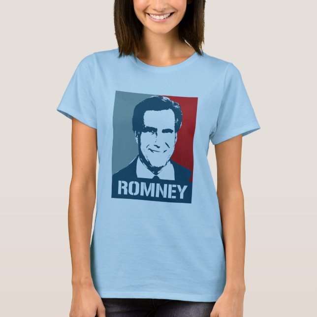 MITT ROMNEY AFFISCH TEE (Framsida)