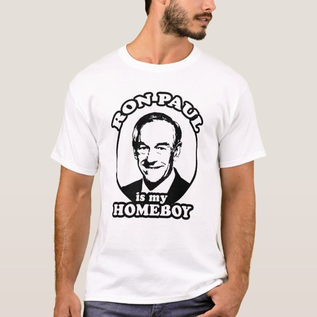 MITT ROMNEY ÄR MIN HOMEBOY TEE SHIRT (Framsida)