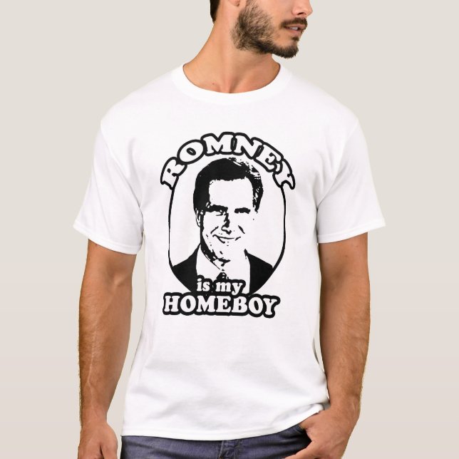 MITT ROMNEY ÄR MIN HOMEBOY TRÖJA (Framsida)