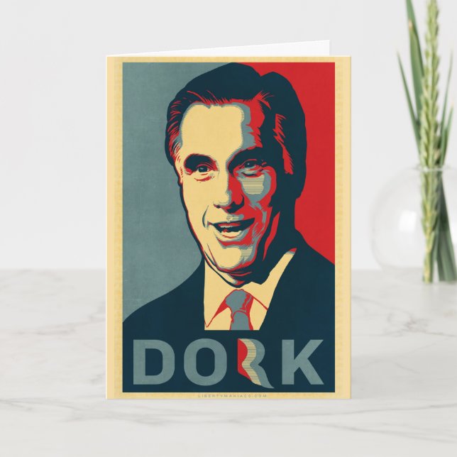 Mitt Romney Dork Kort (Framsida)