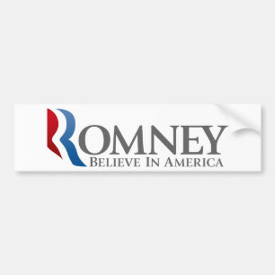 Mitt Romney för president 2012 Bildekal