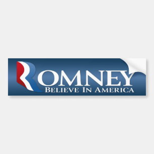 Mitt Romney för president 2012 Bildekal