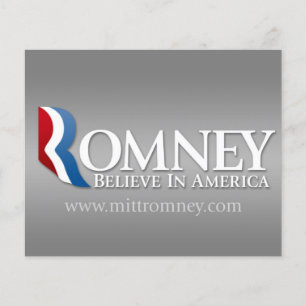 Mitt Romney för president 2012 Flygblad