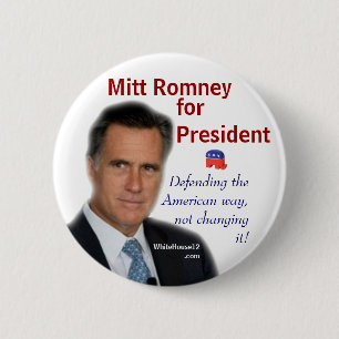 Mitt Romney för president Knapp