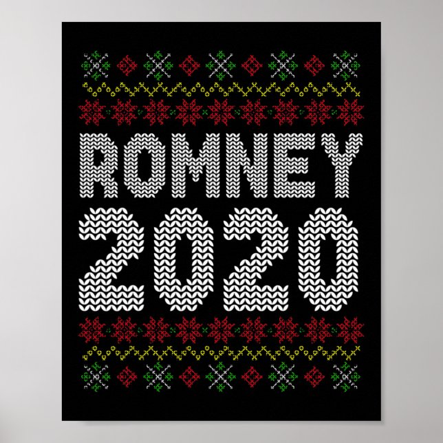 Mitt Romney Fula Jul Konservativ Republikan Poster (Framsidan)